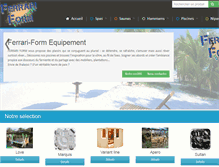 Tablet Screenshot of ferrari-form.com